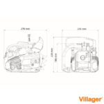 Motorna testera Villager VGS 260 PRIME - Slika 3